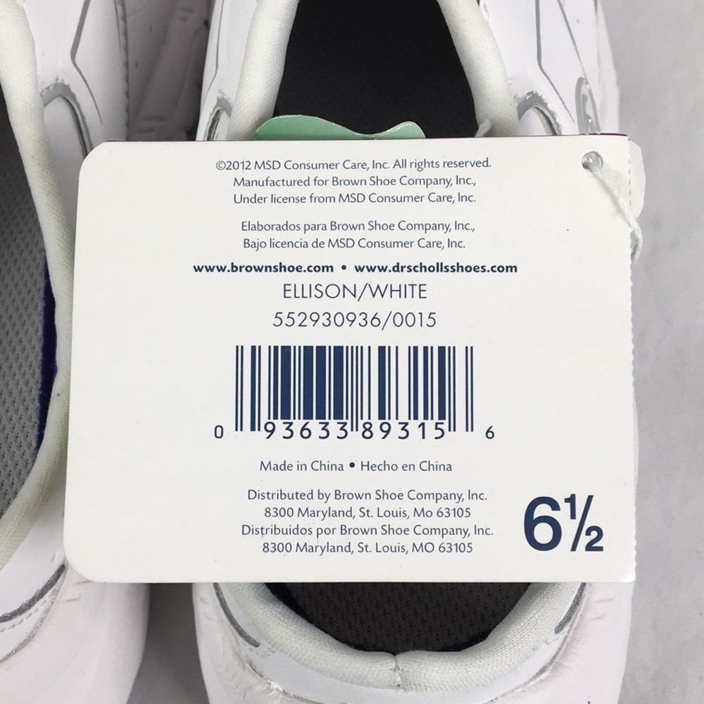 Dr Scholls Comfort Cushion Nature Tex Slip-On Size 6.5 NEW With Tags - Picture 7 of 16